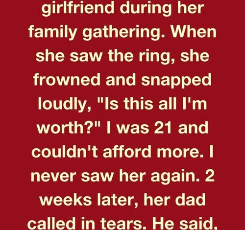 I proposed to my girlfriend during her family gathering