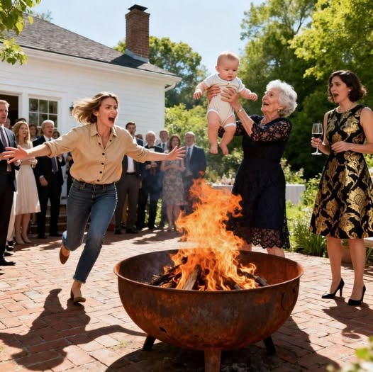 My family baby shower in the backyard turned into a nightmare when my mother picked up my baby and said -giangtran