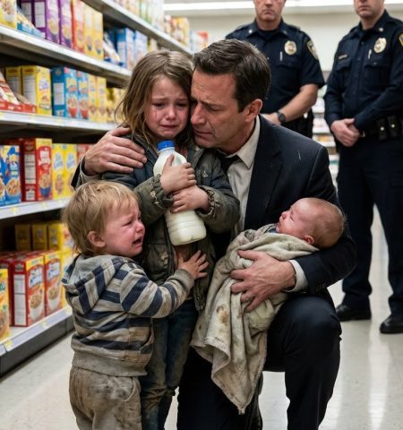 Girl Arrested for Stealing Milk — No One Expected How the Millionaire Would Respond