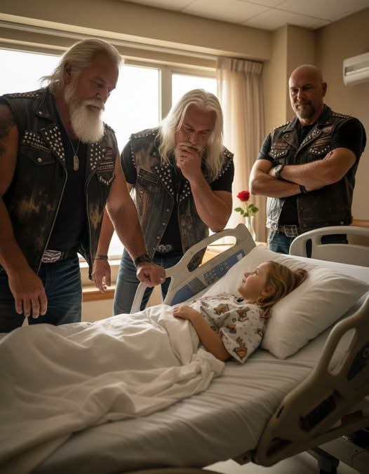 FOUR BIKERS, ONE LITTLE GIRL — AND A PROMISE THAT CHANGED EVERYTHING