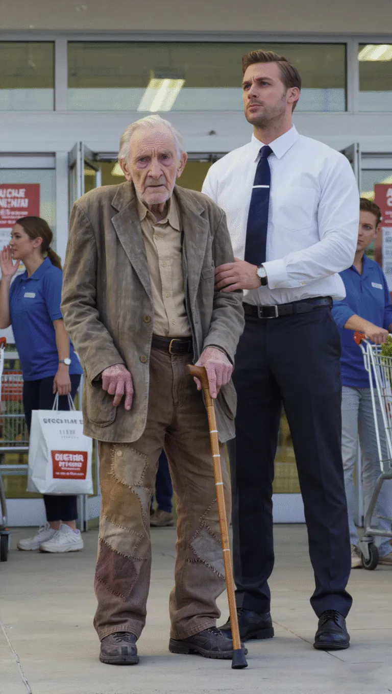 At Ninety, I Disguised Myself as a Poor Old Man—And What Happened Inside My Own Supermarket Changed My Legacy Forever
