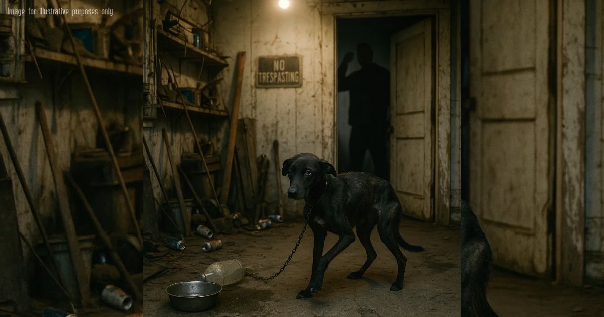 DG. The Dog at the Old Door: A Trauma Map, A New Home, and the Night Everything Broke