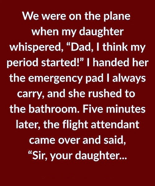 One Whisper on a Plane Told Me She Was in Trouble