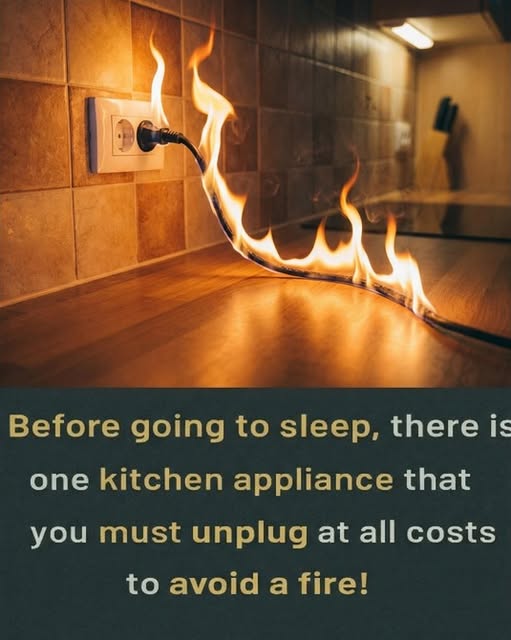 Why Unplugging Kitchen Appliances at Night Can Quietly Protect Your Home