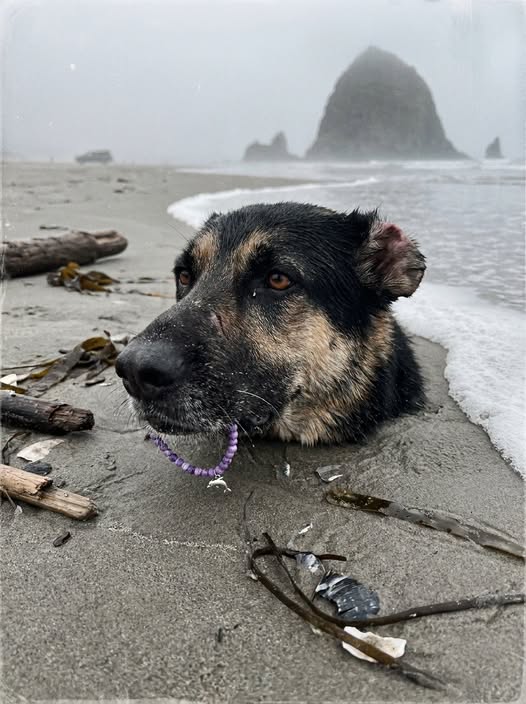 Part 2: A Beach Officer Found a Dog Buried to His Neck as the Tide Came In — The Child’s Bracelet in His Mouth Led Us to a Missing Girl