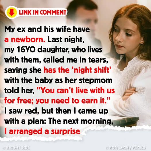 The Wife of My Ex Forced My 16YO to Babysit Their Newborn at Night—So I Took Matters Into My Own Hands